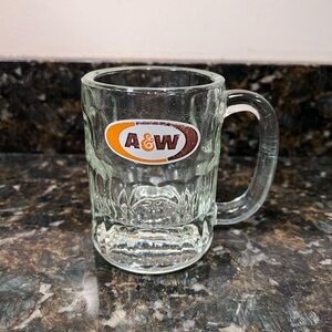 Vintage A&W Glass Mug